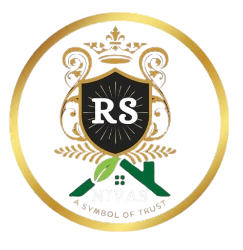RS Nivas Real Estate Company Logo – Trusted Real Estate projects in Hyderabad for Farmland, Plots, and Villas